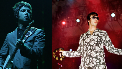 האחים נואל וליאם גלאגר מלהקת אואזיס. | AFP