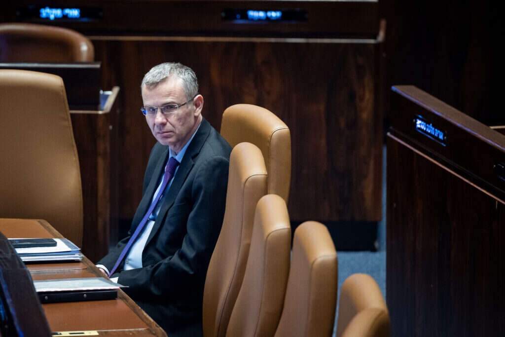 שר המשפטים, יריב לוין. | יונתן זינדל, פלאש 90