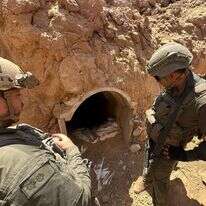 השמדת מנהרת טרור במרכז הרצועה. דובר צה"ל השמדת מנהרת טרור במרכז הרצועה. דובר צה"ל