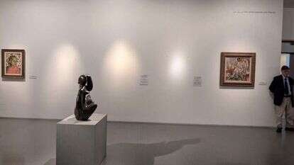 קיר ללא פיקאסו, 2024. "ורבה דאגה לתמונות ופסלים". | גטי אימג'ס