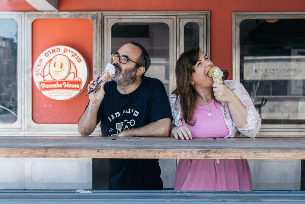 חן זאוסמר ואורן ברזילי. | אבישג שאר-ישוב