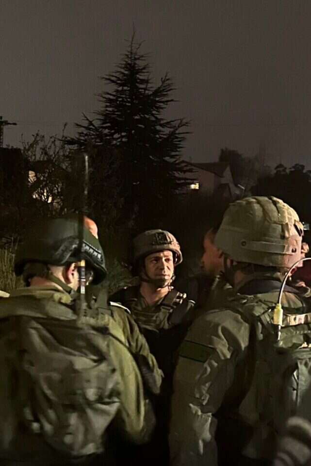 מח"ט עציון שנפצע קל באירוע בצומת הגוש, בהערכת מצב אחרי שקיבל טיפול