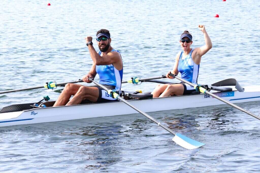 סאלח שהין ושחר מילפדר. | הוועד הפראלימפי