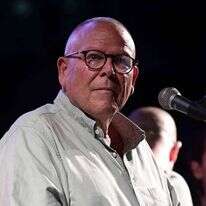 ארנון בר דוד בהפגנה בקפלן | תומר נויברג, פלאש 90