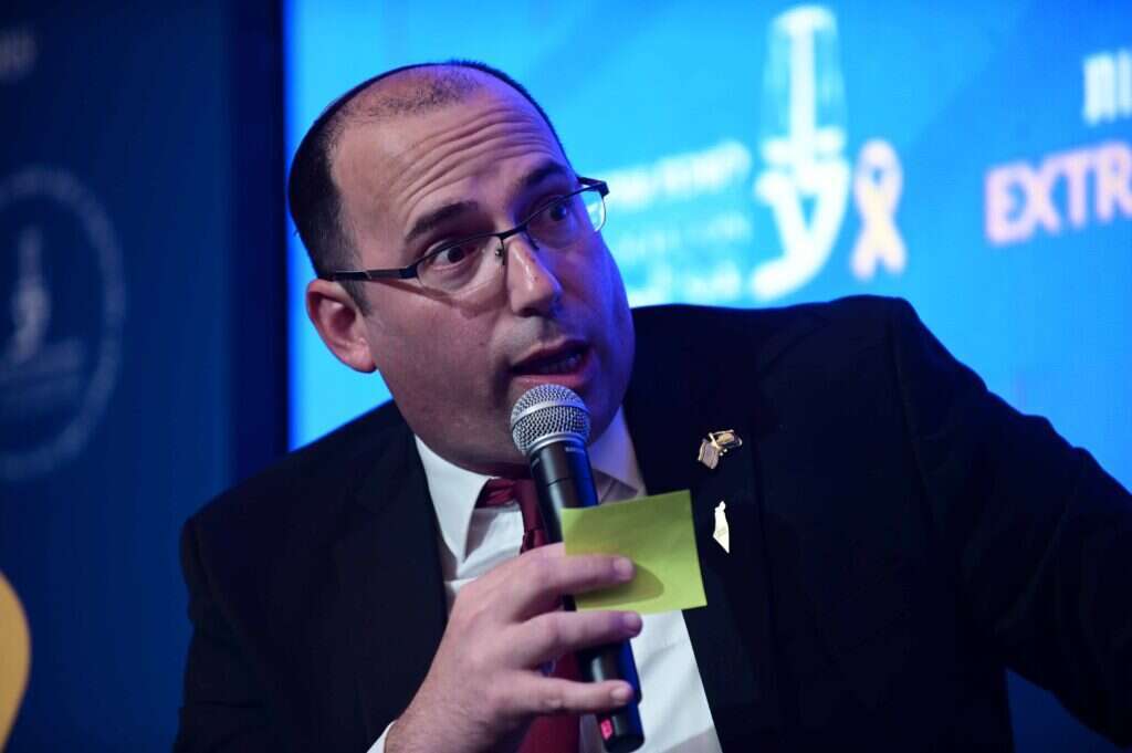 שמחה רוטמן בוועידת לשכת עורכי הדין. | Tomer Neuberg/Flash90