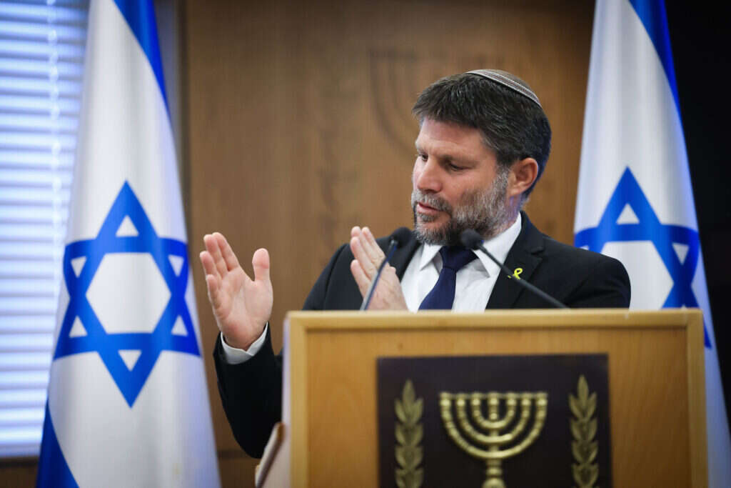 שר האוצר בצלאל סמוטריץ'. | Chaim Goldberg/Flash90