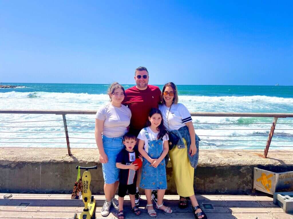 מחיר משפחתי. משפחת סוקולובסקי. | באדיבות המצולמים