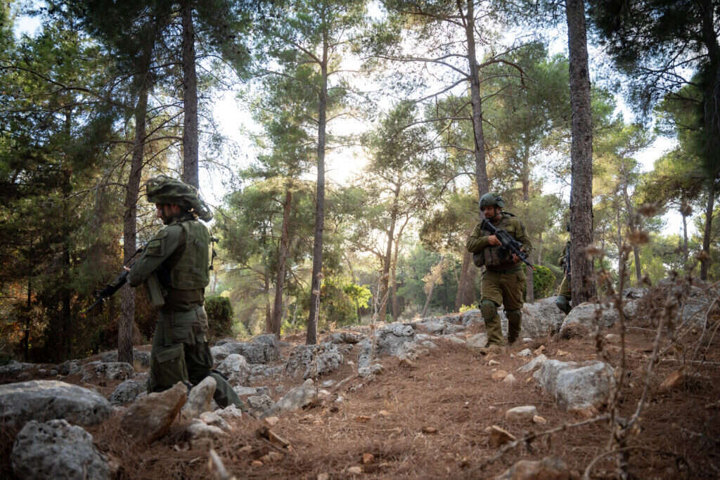 לוחמי חטיבת יפתח באימון בצפון. | דובר צה"ל