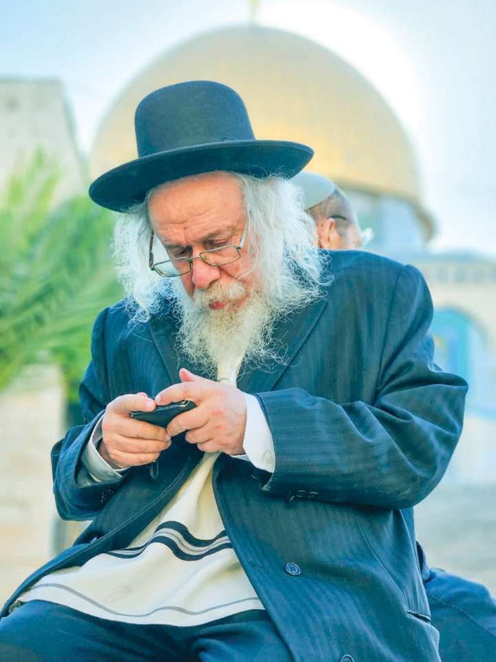 הרב יצחק ברנד בהר הבית. קרדיט אור נחמיה אהרונוב