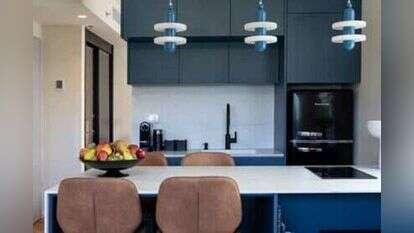 מטבח בכחול. עיצוב פנים: אופיר דהאן. | גידי בועז מטבח בכחול. עיצוב פנים: אופיר דהאן. | גידי בועז