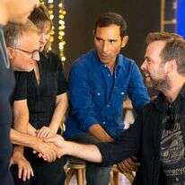 אודי כגן על קאסט "ארץ נהדרת", אוגוסט 2022. | משה שי - פלאש 90