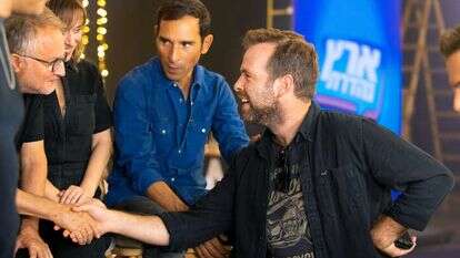 אודי כגן על קאסט "ארץ נהדרת", אוגוסט 2022. | משה שי - פלאש 90