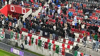 אוהדי נבחרת איטליה מפנים גב בהמנון הישראלי | מתוך X