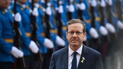 יצחק הרצוג. | AFP