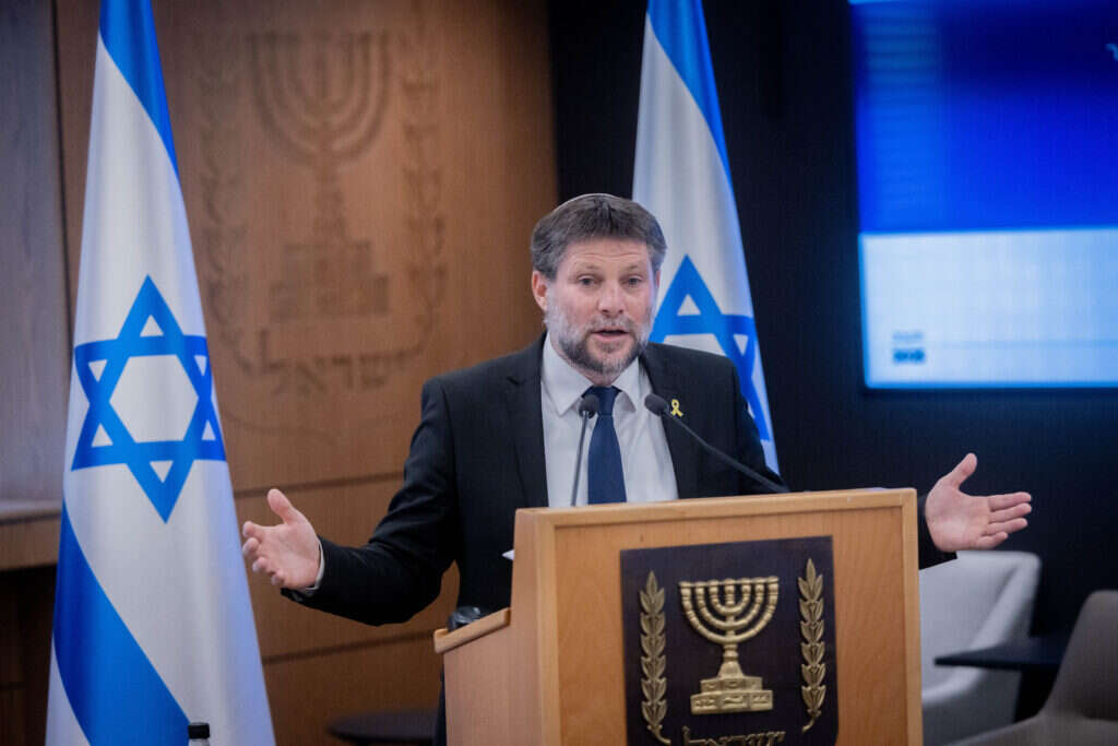 סמוטריץ'. | חיים גולדברג, פלאש 90