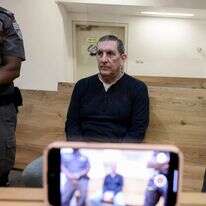 מייק בן־ארי בבית המשפט המחוזי בתל־אביב, בשבוע שעבר. | אבשלום ששוני, פלאש 90