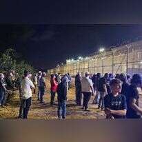 אירוע סליחות מול כלא רימונים