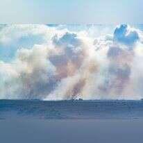 שרפות ברמת הגולן כתוצאה מירי טילי חיזבאללה, ספטמבר 2024. | אייל מרגולין, פלאש 90