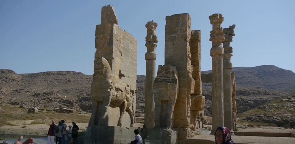 העתק של עתיקות פרספוליס. | מסך מיוטיוב העתק של עתיקות פרספוליס. | מסך מיוטיוב