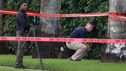 זירת ניסיון ההתנקשות בטראמפ. | AFP