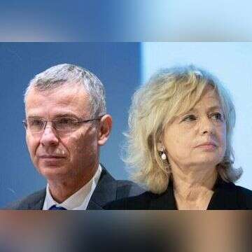 היועמ"ש גלי בהרב-מיארה והשר יריב לוין | חיים גולדברג ויונתן זינדל - פלאש 90.