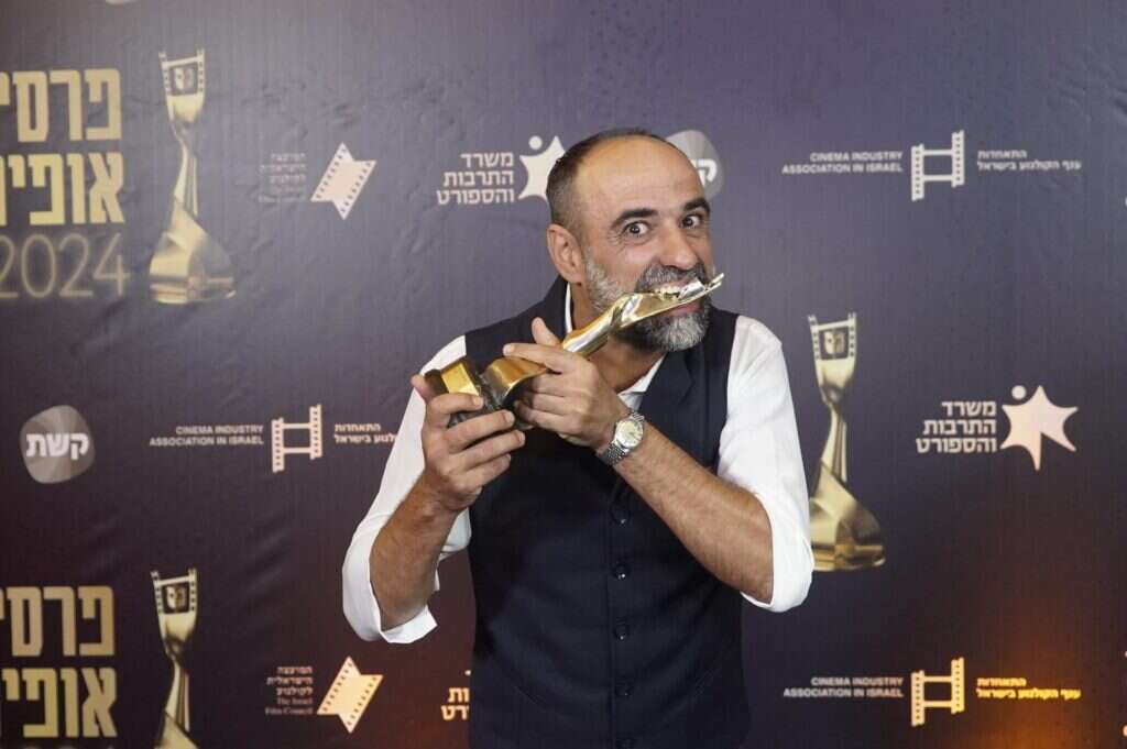 יעקב זדה-דניאל. טקס פרסי אופיר. קרדיט | ליאור חורש ודקל לזימי לב באדיבות האקדמיה לקולנוע ולטלוויזיה
