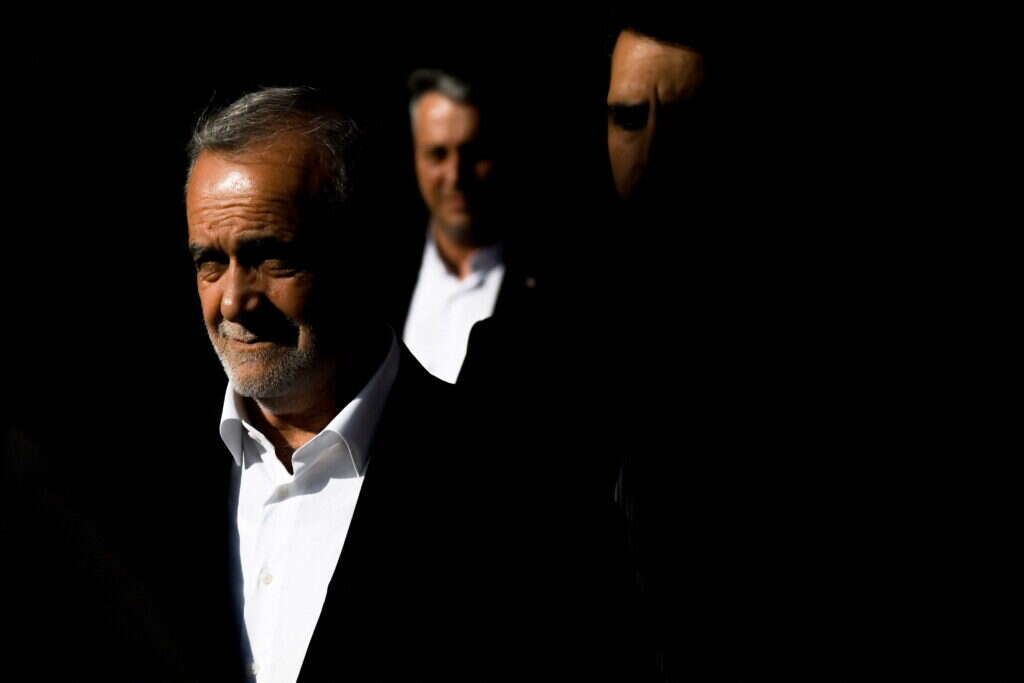 נשיא איראן, מחמוד פזשכיאן. | AFP