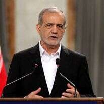 נשיא איראן, מחמוד פזשכיאן. | EPA