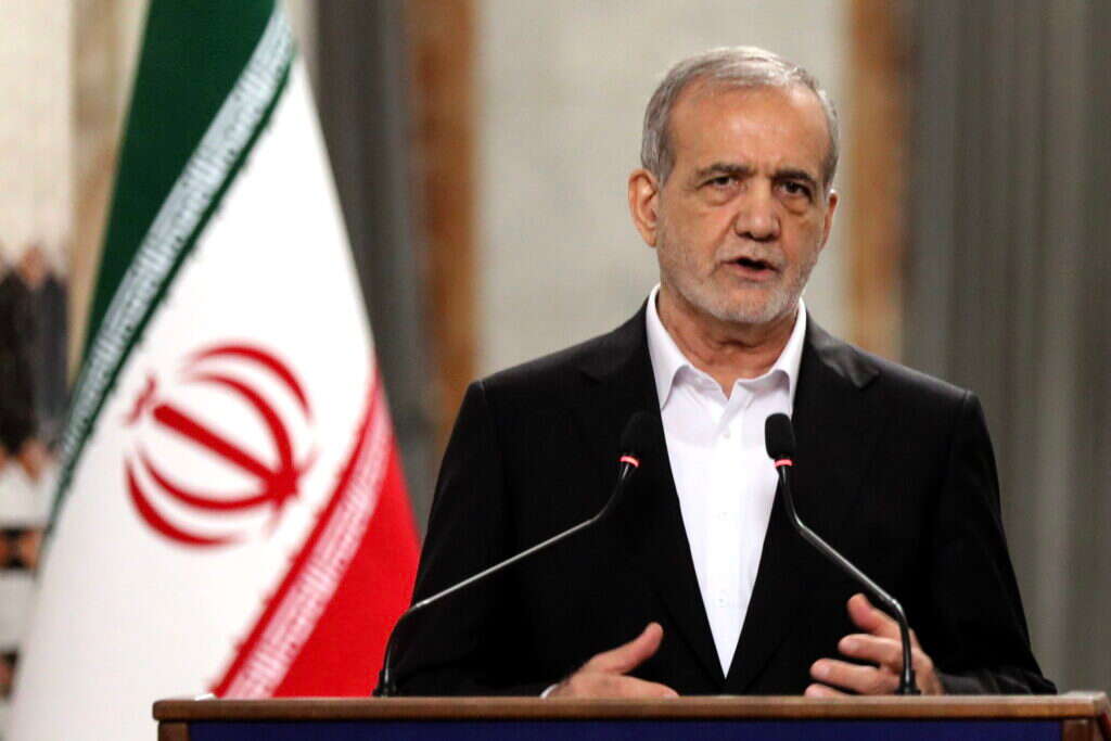 נשיא איראן, מחמוד פזשכיאן. | EPA