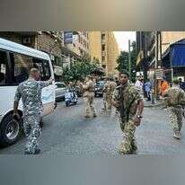 חיילים בלבנון, אתמול. | Anwar AMRO AFP חיילים בלבנון, אתמול. | Anwar AMRO AFP