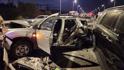 תאונת דרכים בכביש 1. | דוברות מד"א