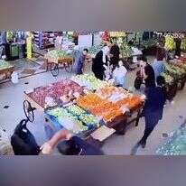 מתוך אחד מסרטוני פיצוצי הזימוניות, השבוע. | איי.אף.פי