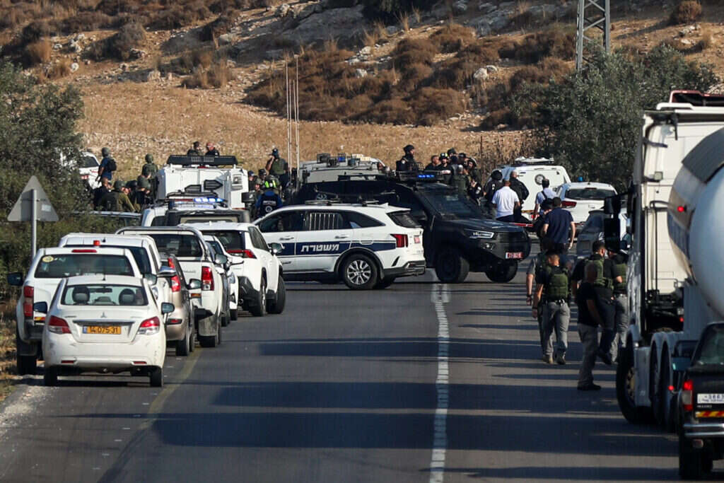 זירת הפיגוע בתרקומיא, לפני שבועיים. | ויסאם השלמון, פלאש 90 זירת הפיגוע בתרקומיא, לפני שבועיים. | ויסאם השלמון, פלאש 90
