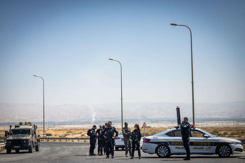 "בשבעה הבנו שהיו ניסיונות פיגועים קודמים, שלא פרסמו". זירת הפיגוע. | יונתן זינדל, פלאש 90