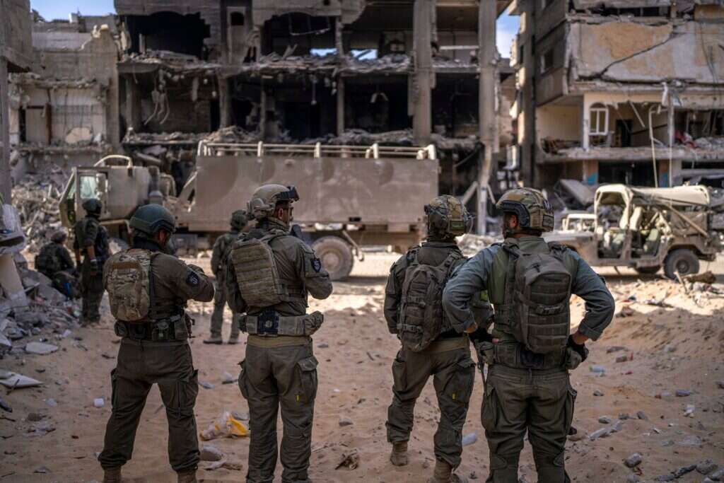 חיילי צה"ל בעזה. | גטי אימג'ס