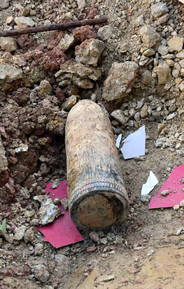 הפגז סמוך לפרלמנט בבלגרד. | AFP