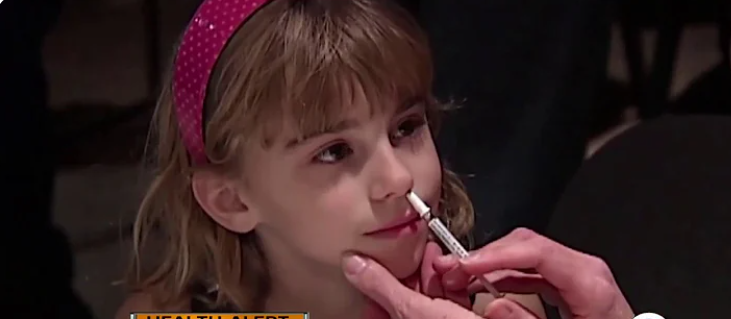 חיסון נגד שפעת בתרסיס אף. | מסך מיוטיוב