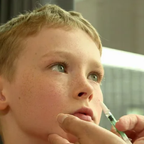 חיסון נגד שפעת בתרסיס אף. | מסך מיוטיוב