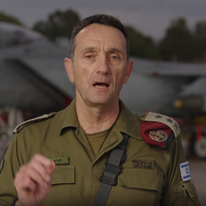 הרמטכ"ל הרצי הלוי. | מתוך סרטון דובר צה"ל הרמטכ"ל הרצי הלוי. | מתוך סרטון דובר צה"ל