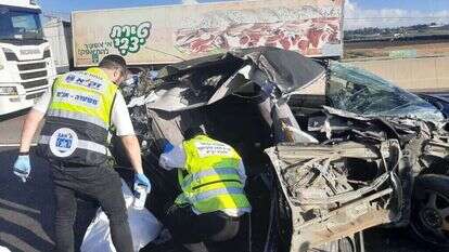 תאונת דרכים בצפון. | זק"א תאונת דרכים בצפון. | זק"א