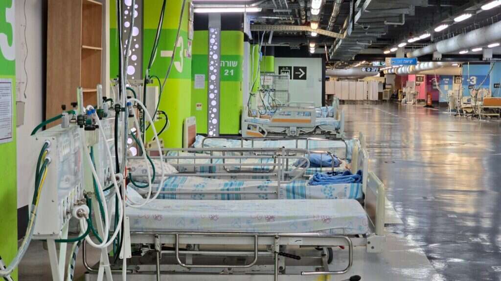 המתחם התת-קרקעי בבית החולים רמב"ם. | רמב"ם