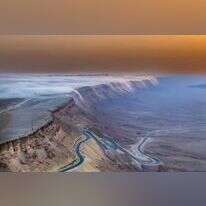 גלישת עננים במכתש רמון. | גיא אברג‘ל