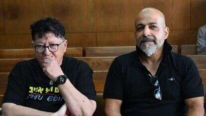 שפי פז ודורון אברהמי בבית משפט השלום בת"א. | מאיה לוין