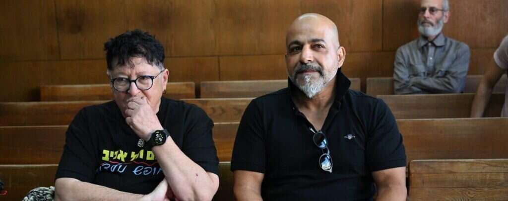 שפי פז ודורון אברהמי בבית משפט השלום בת"א. | מאיה לוין