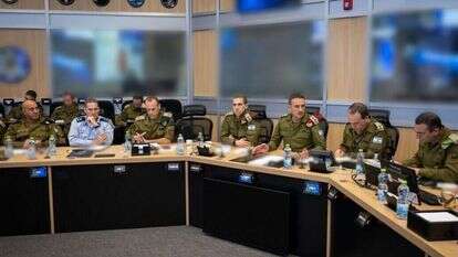 הערכת מצב של המטכ"ל בקריה, הערב. | דובר צה"ל