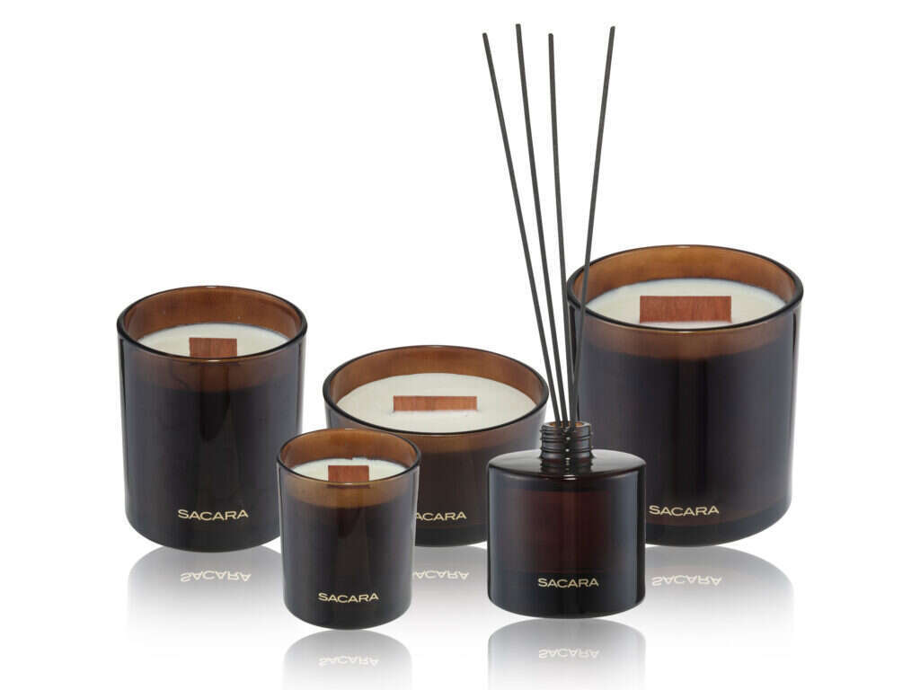 נרות ומפיצי ריח רשת SACARA. | קית גלקסמן