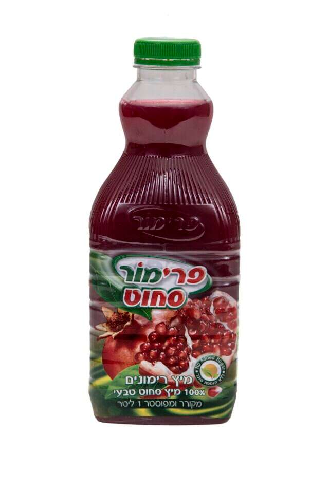 מיץ רימונים סחוט טבעי, פרימור. | עמית שטראוס