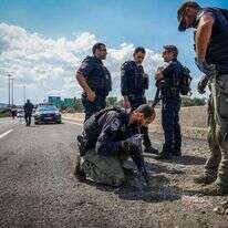 פגיעת רקטה של חיזבאללה סמוך לצומת גולני. | אייל מרגולין, פלאש 90