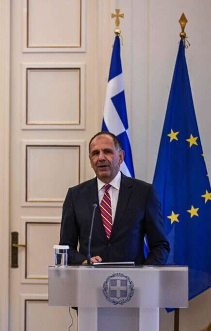שר החוץ היווני, יורגוס גראפטריס. | AFP