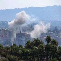 תקיפה של חיל האוויר בלבנון. | AFP
